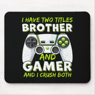 Funny Gaming Boys Girls Men Gamer Video Game Mouse Pad