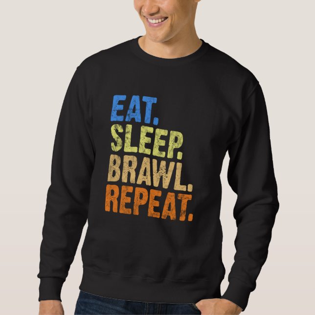 Funny Gaming Brawlers Gamers Sweatshirt (Front)