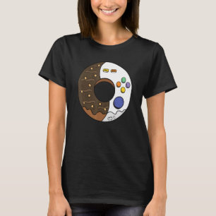 Funny Gaming Doughnut for Gamer Boy Kids Youth Tee