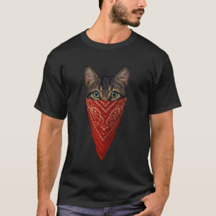 Funny Gangster Cats Men Women Lover Cat Street Gra T-Shirt