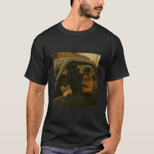 Funny Gangster Cats Men Women Lover Cat Street Gra T-Shirt