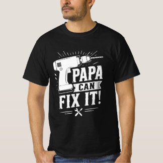 Funny Garage Dad Mechanic Shirt for Fathers Who Fi