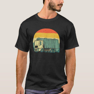 Funny Garbage Truck Design For Kids Men Women T-Shirt