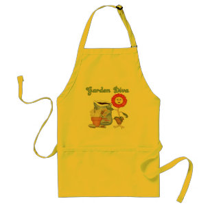 Funny Garden Diva Standard Apron
