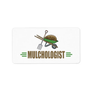 Funny Garden Landscaping Label