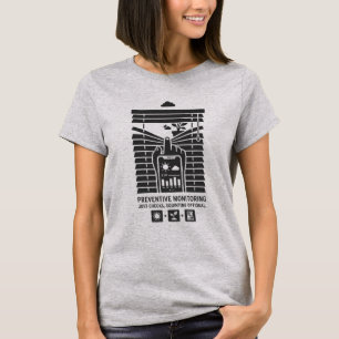 Funny Gardener Weather App Preventive Monitoring T-Shirt