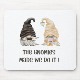 Funny Gardener Wedding - Bride & Groom - Mr &a Mouse Pad