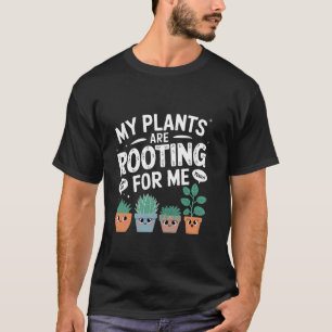 Funny Gardening Design Gardener Plant Lover For M T-Shirt