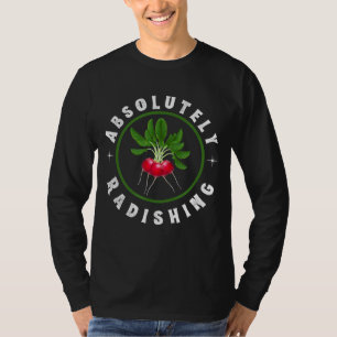 Funny Gardening for Women Men & Kids Radish Vegeta T-Shirt
