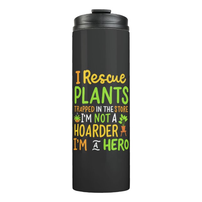 Funny Gardening Gardener Thermal Tumbler (Front)