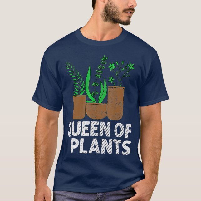 Funny Gardening Houseplants Landscaping Gardener T-Shirt (Front)