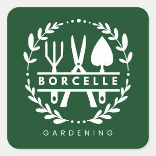 Funny Gardening Sticker grow with the flow