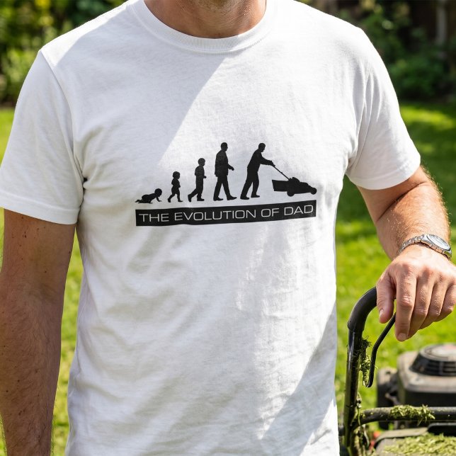 Funny Gardening T-Shirt - The Evolution Of Dad (Creator Uploaded)