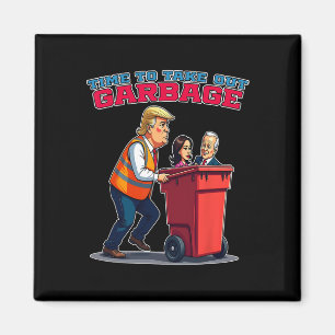 Funny Garge For Trump Mega And Mgga 2024  Magnet