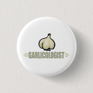Funny Garlic 3 Cm Round Badge