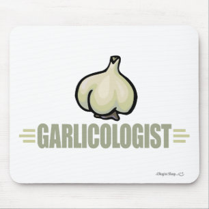 Funny Garlic Mouse Pad