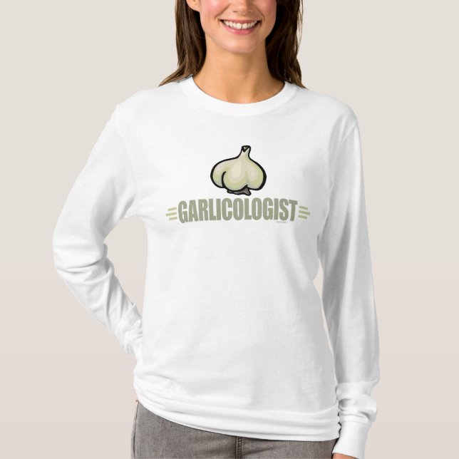Funny Garlic T-Shirt (Front)