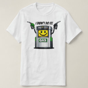 Funny Gas Pump Humor   Got Fuel Cartoon Graphic T-Shirt