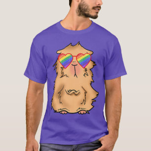 Funny Gay Guinea Pig Lover Girls LGBTQ Stuff Pride T-Shirt