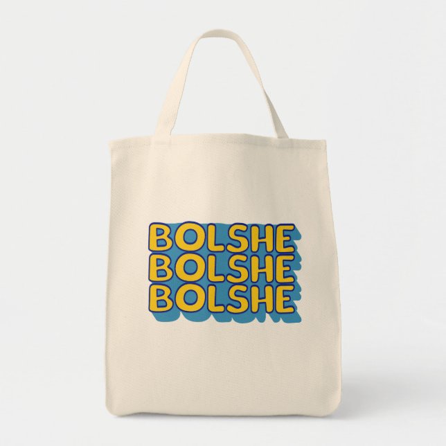 Funny Gay Ilya Hockey Rivalry Heated Gift Tote Bag (Front)