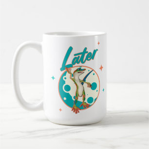 Funny Gecko Later Procrastination Humour Coffee Mug