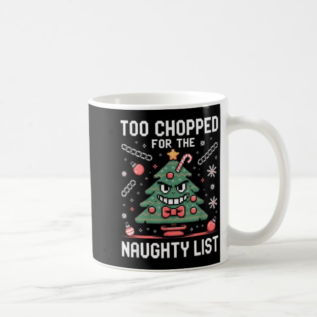 Funny Gen Alpha Gen Z Slang Funny Christmas Sweate Coffee Mug (Right)