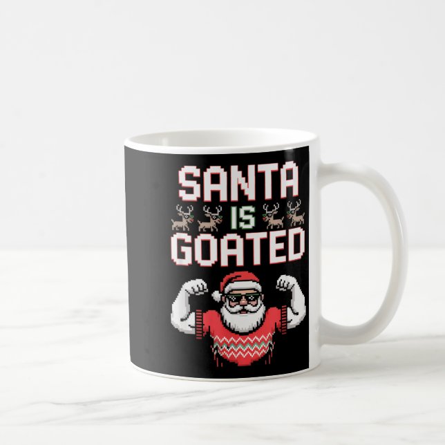 Funny Gen Alpha Gen Z Slang Funny Christmas Sweate Coffee Mug (Right)