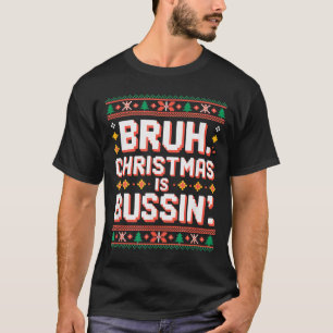 Funny Gen Alpha Gen Z Slang Funny Christmas Sweate T-Shirt