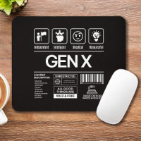 Funny Generation X Descriptive Traits