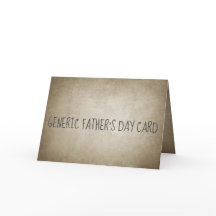 Funny Generic Father's Day Card