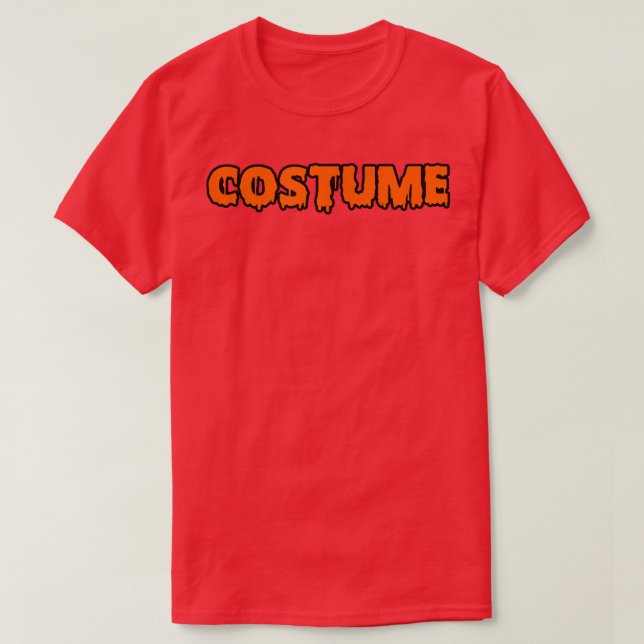 Funny Generic Halloween Costume 2492 T-Shirt (Design Front)