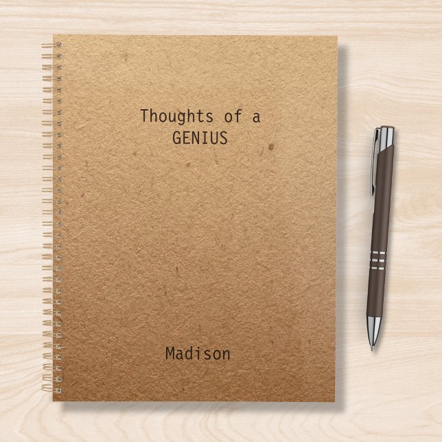 Funny Genius Personalised Office Planner (Creator Uploaded)