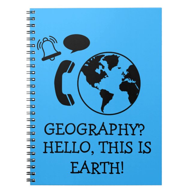 Funny geography notebook (Front)