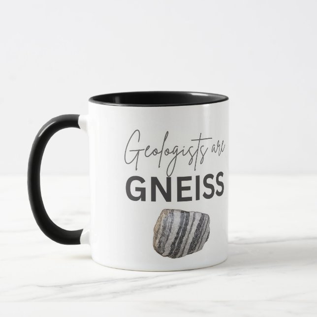 Funny geologist mug (Left)