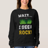 Funny Geology Tee Wait I See A Rock Geologist Gift