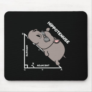 Funny Geometry Hypotenuse Math Mathematics Teacher Mouse Pad