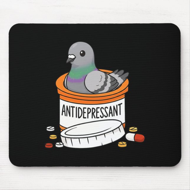 Funny Geon Anti Depressant Zoo Boys Girls Premium  Mouse Pad (Front)