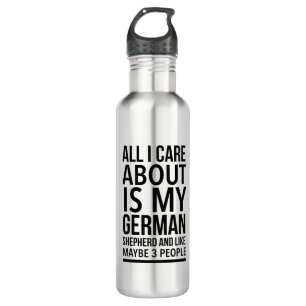 Funny German shepherd 710 Ml Water Bottle
