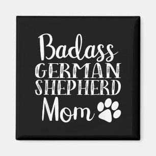 Funny German Shepherd Mum Cute Dog Owners Women Magnet