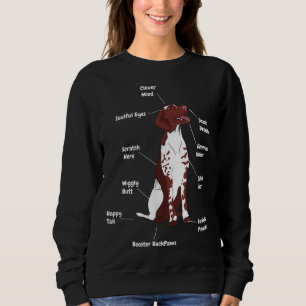 Funny German Shorthair Pointer Cool Saying Dog Lov Sweatshirt