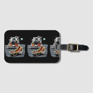 Funny German towel  Luggage Tag