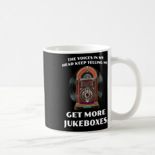 Funny Get More Jukeboxes For 1950s Vinyl Juke Box Coffee Mug