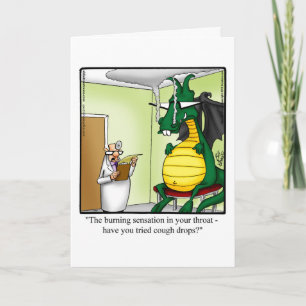 Funny Get Well Greeting Card "Spectickles"