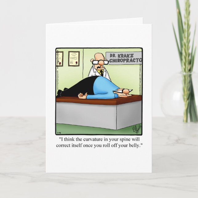 Funny Get Well Greeting Card "Spectickles" (Front)