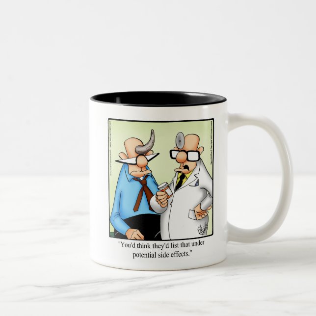 Funny Get Well Humour Mug Gift (Right)