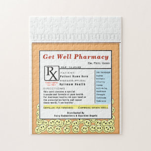 Funny Get Well  Jigsaw Puzzle