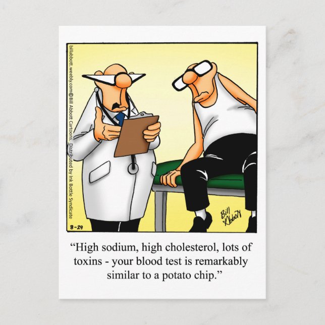 Funny Get Well Postcard (Front)