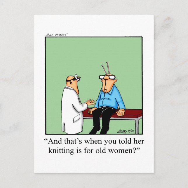 Funny Get Well Postcard (Front)