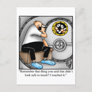 Funny Get Well Soon Postcard