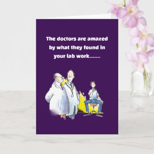 Funny get well wish beer drinker card